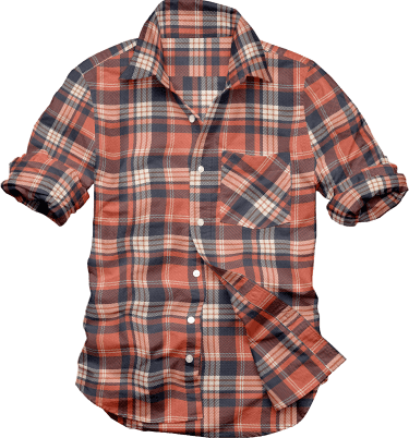 Printed Spread Collar Casual Shirt